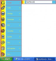 WickedOrange - StartMenuEx screenshot